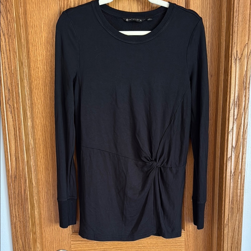Athleta Women's Black Long Sleeve Top